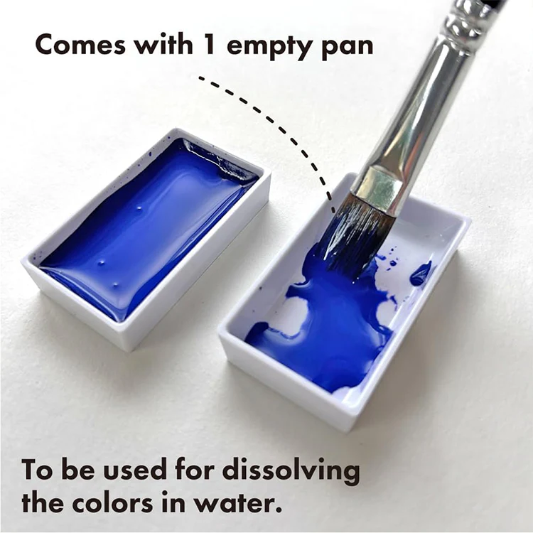 Kuretake Gansai Tambi Granulating Watercolor Set No. 3 - Image 3