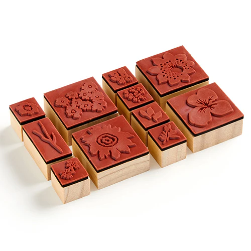 Liberty Classic Floral Rubber Stamp Set - Image 3