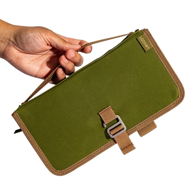 Lochby Voyager Journal Cover, Olive - Image 4