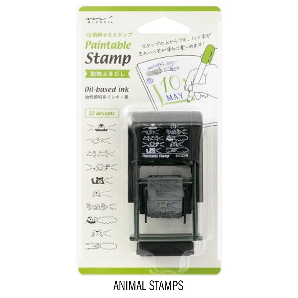 Midori Paintable Stamper, Four Styles Available - Image 4