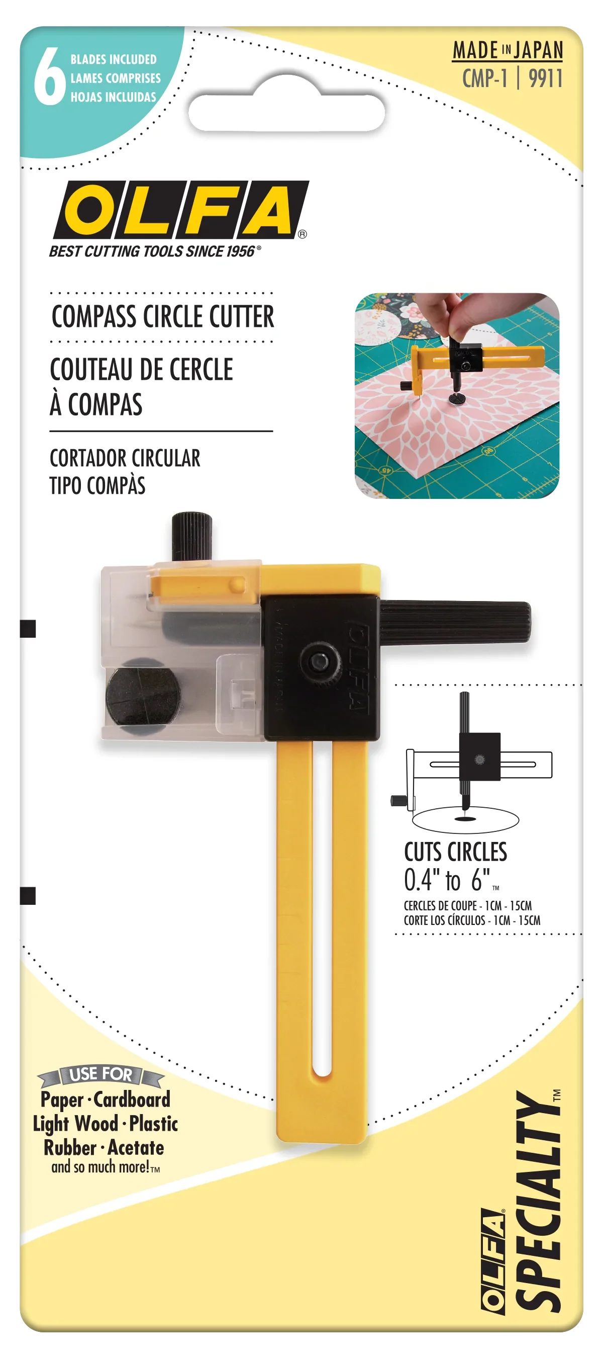 Olfa Compass Circle Cutter CMP-1 - Image 2