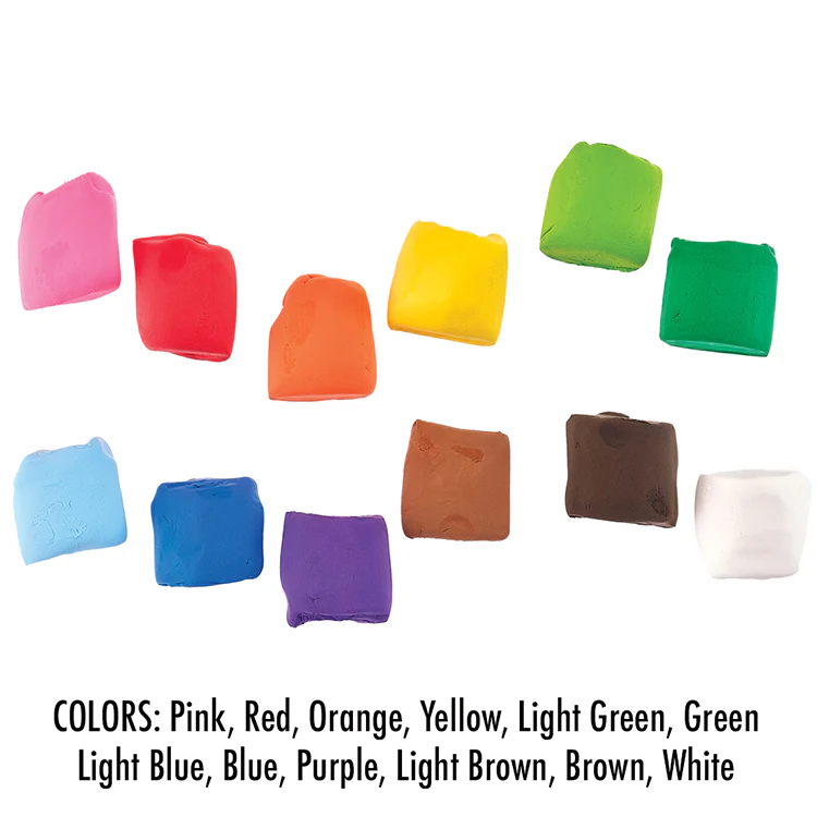 OOLY Creatibles Standard Air Dry Clay Kit set of 12 - Image 3