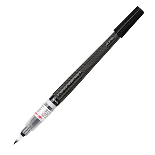 Pentel Color Brush Black. Water-based Ink - Image 2