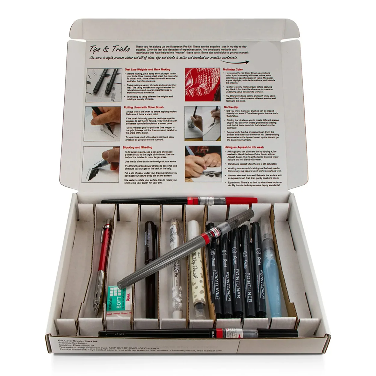 Pentel x Chris Koehler Illustration Pro Kit - Image 2