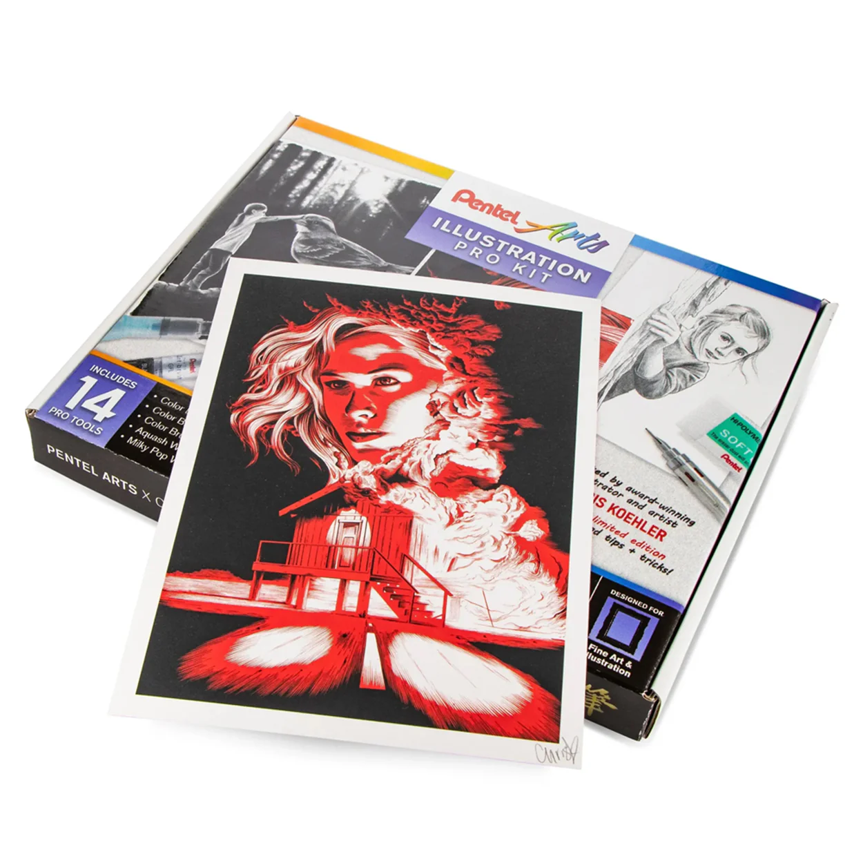 Pentel x Chris Koehler Illustration Pro Kit - Image 3
