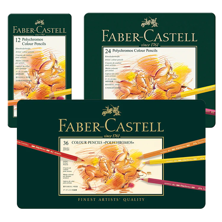 Faber-Castell Polychromos Artist Colored Pencil Sets