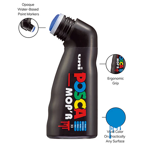 POSCA Paint Mop’r PCM - 22 in 8 Colors - Image 12