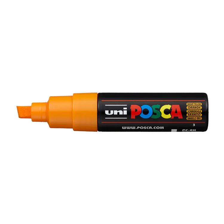 POSCA Paint Markers, Broad Chisel Tip PC-8K in Various Colors - Image 10