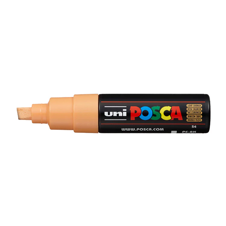 POSCA Paint Markers, Broad Chisel Tip PC-8K in Various Colors - Image 11