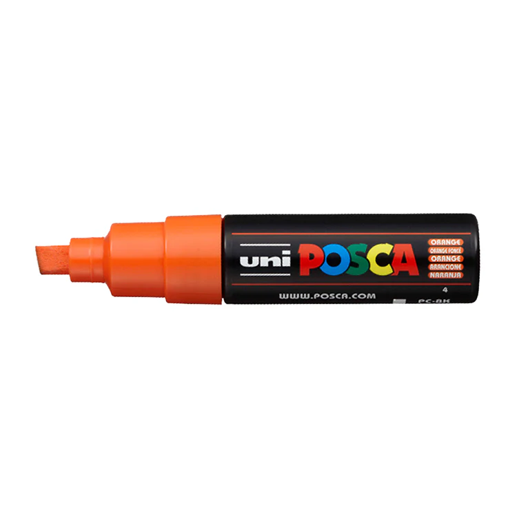 POSCA Paint Markers, Broad Chisel Tip PC-8K in Various Colors - Image 12