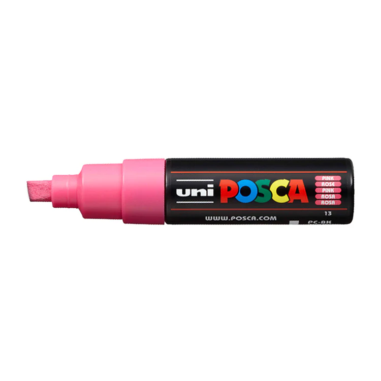 POSCA Paint Markers, Broad Chisel Tip PC-8K in Various Colors - Image 13