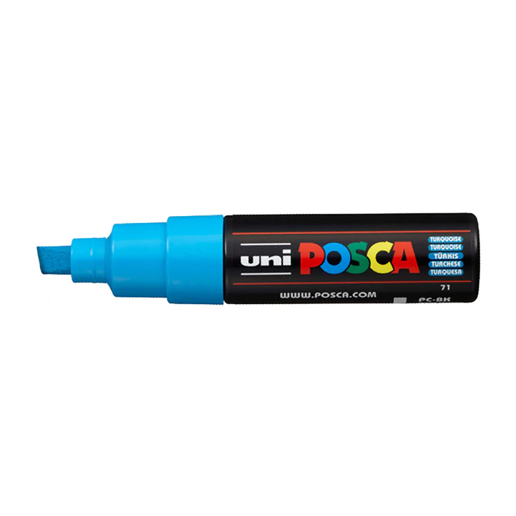 POSCA Paint Markers, Broad Chisel Tip PC-8K in Various Colors - Image 18