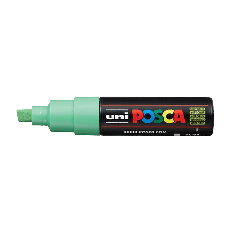 POSCA Paint Markers, Broad Chisel Tip PC-8K in Various Colors - Image 20