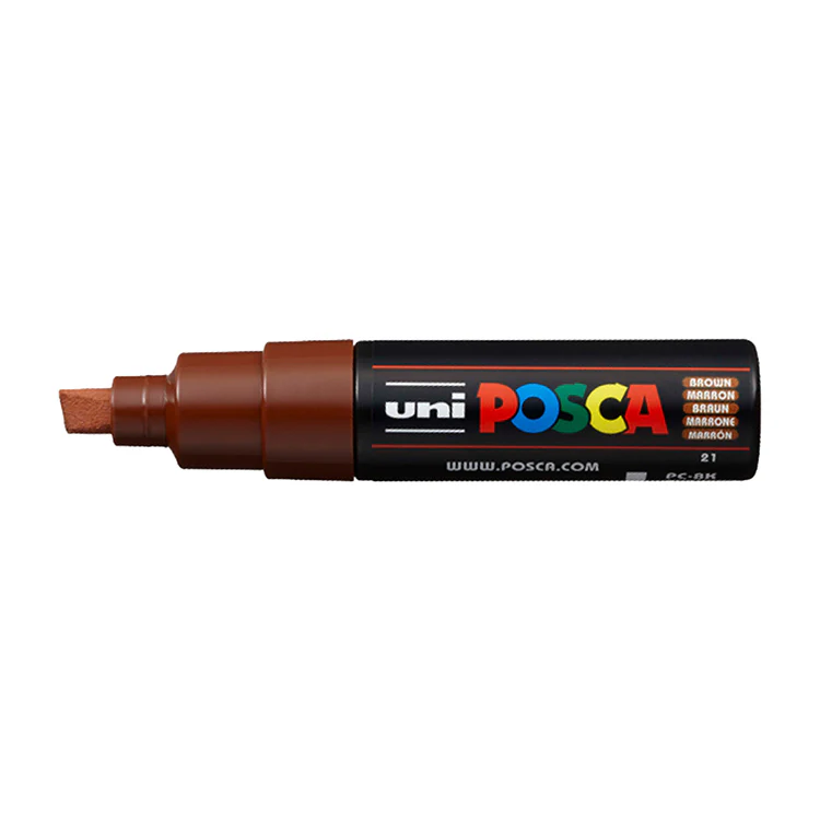POSCA Paint Markers, Broad Chisel Tip PC-8K in Various Colors - Image 22