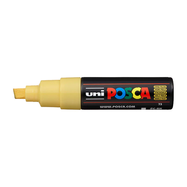 POSCA Paint Markers, Broad Chisel Tip PC-8K in Various Colors - Image 8