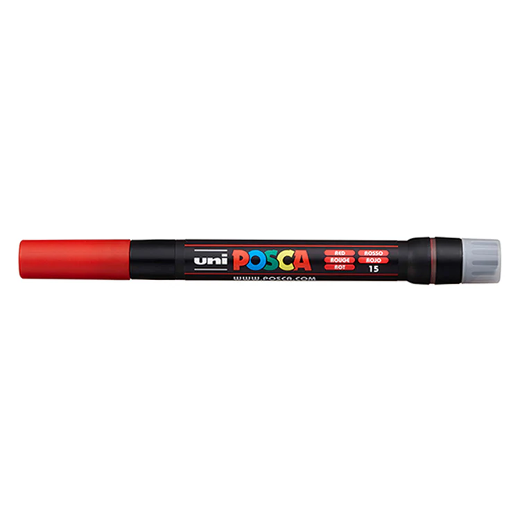 POSCA Paint Markers, Brush Tip, PCF-350 In Various Colors - Image 10