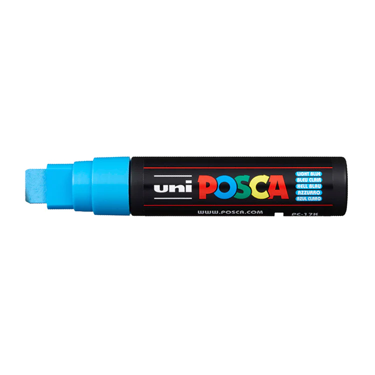 POSCA Paint Markers, Extra Broad Chisel Tip, PC-17K - Image 10