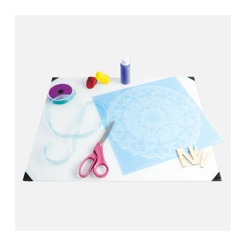 Posh Glass Palette, White - Image 4