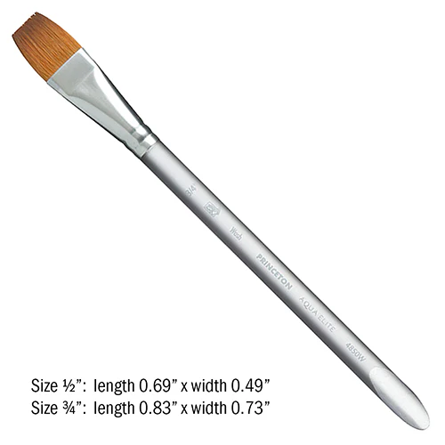 Princeton Aqua Elite Series 4850 Synthetic Kolinsky Brushes - Image 12
