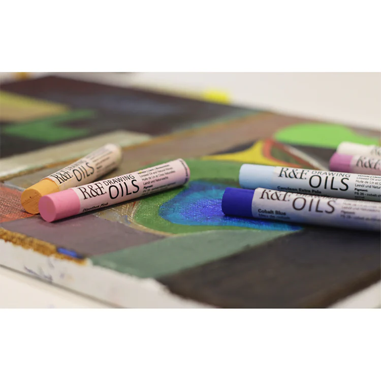 R&F Drawing Oils 12ml Sticks, Various Colors - Image 44