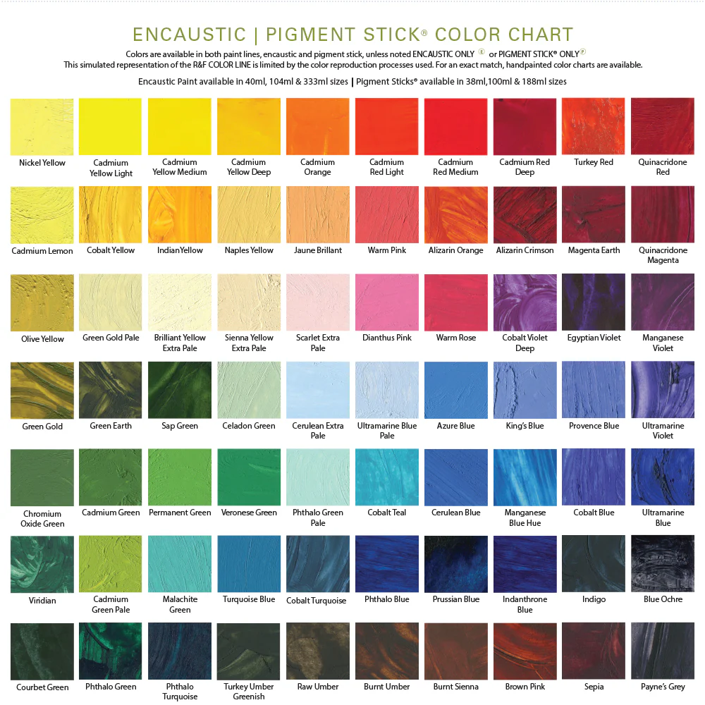 R&F Pigment Oil Sticks, Various Colors - Image 70