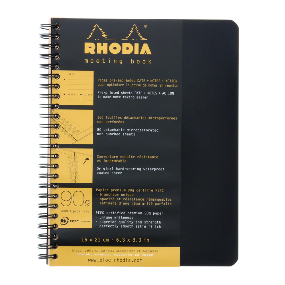 Rhodia Meeting Books, Various Sizes - Image 3