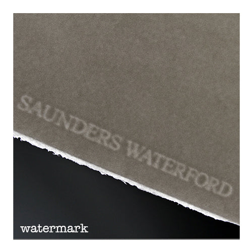 Saunders Waterford Watercolor Paper, High White,  22x30" - Image 5
