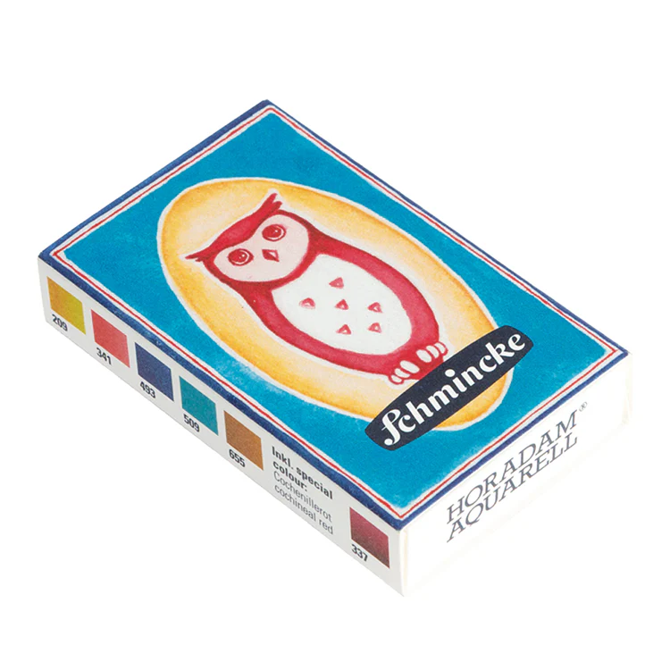 Schmincke Horadam Matchbox, 6 Half Pans - Image 3