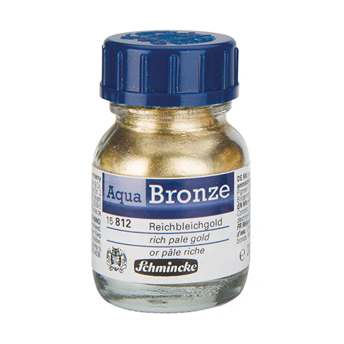 Schmincke Aqua Bronzes, 20ml Jars, Various Colors - Image 4