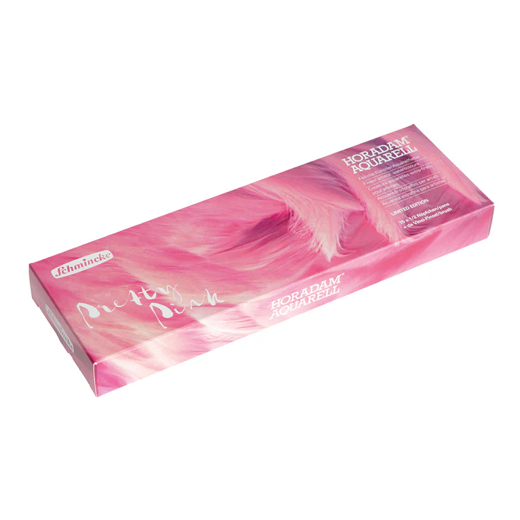 Schmincke Horadam 12 1/2-Pan “Pretty Pink” Watercolor Set, Special Edition - Image 3