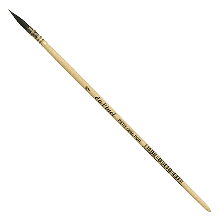 da Vinci Petit Gris Blue Squirrel Brushes, Quills - Image 2