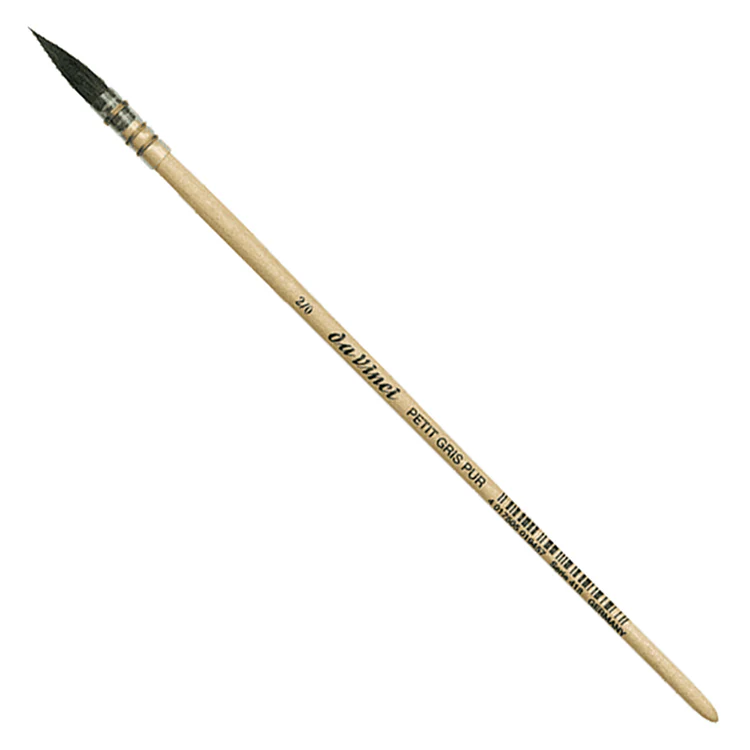 da Vinci Petit Gris Blue Squirrel Brushes, Quills - Image 3