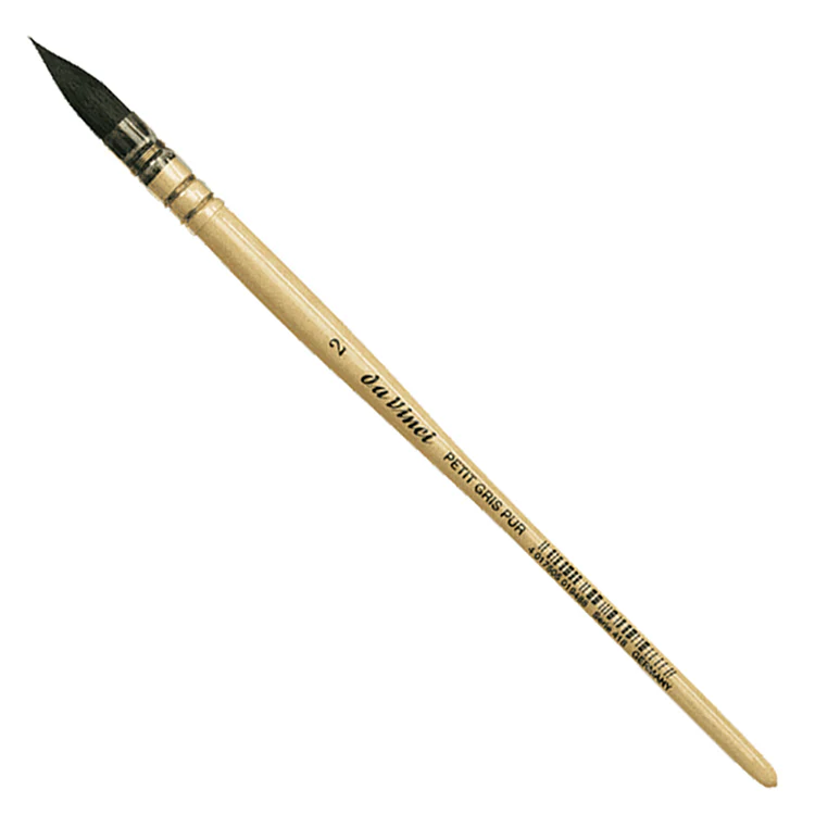 da Vinci Petit Gris Blue Squirrel Brushes, Quills - Image 6