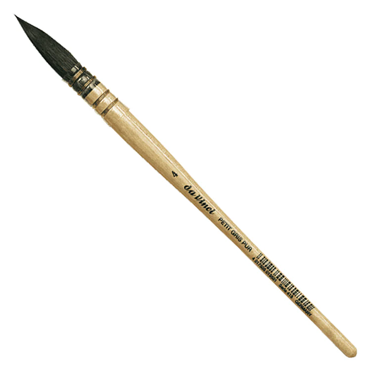da Vinci Petit Gris Blue Squirrel Brushes, Quills - Image 8