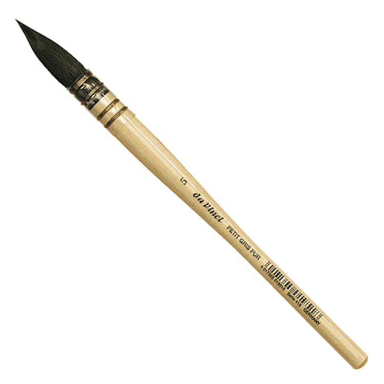 da Vinci Petit Gris Blue Squirrel Brushes, Quills - Image 9