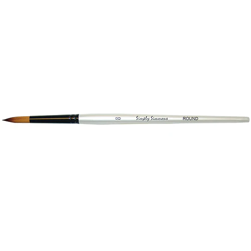 Simply Simmons Synthetic Round Brushes, Various Sizes - Image 10