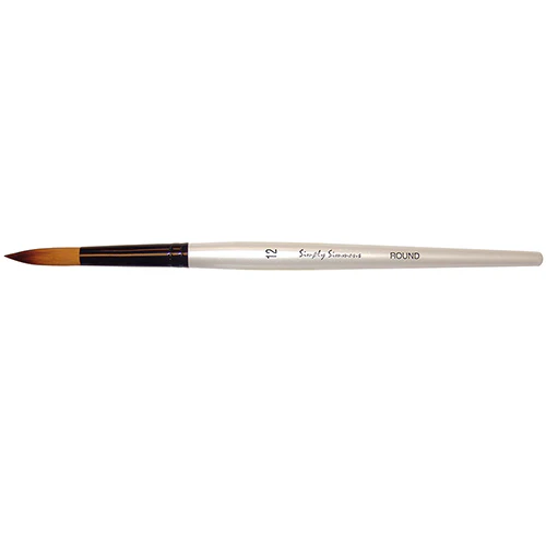 Simply Simmons Synthetic Round Brushes, Various Sizes - Image 12