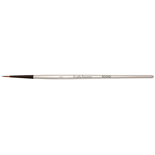 Simply Simmons Synthetic Round Brushes, Various Sizes - Image 4