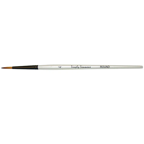 Simply Simmons Synthetic Round Brushes, Various Sizes - Image 7
