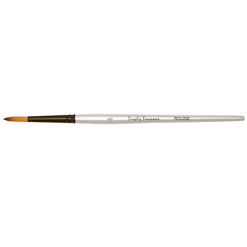 Simply Simmons Synthetic Round Brushes, Various Sizes - Image 9