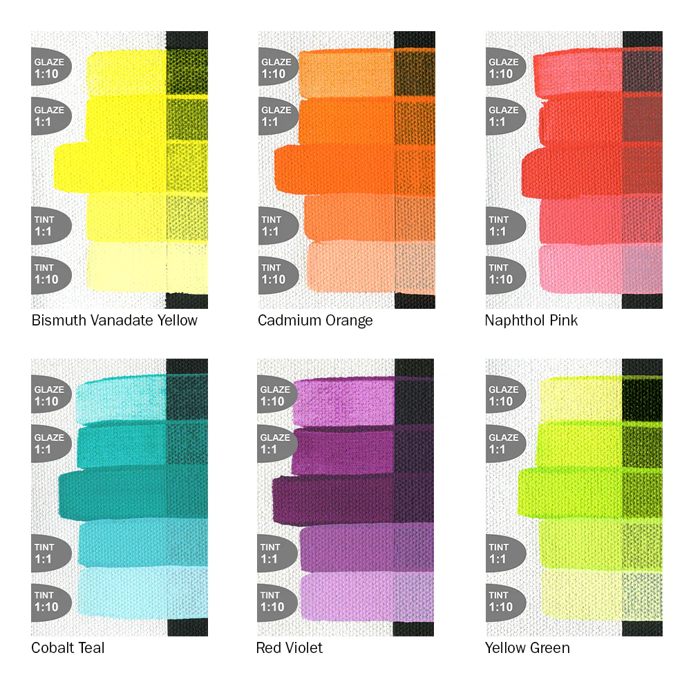 GOLDEN SoFlat Matte Zing Set 6 Colors - Image 4
