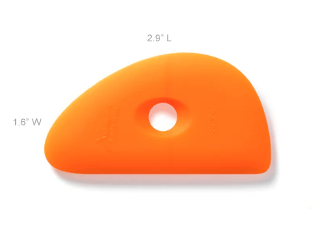 Xiem Rib Silicone Clay Tools / Soft, Various Sizes - Image 5