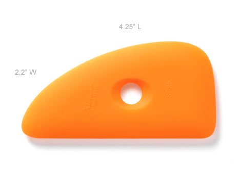 Xiem Rib Silicone Clay Tools / Soft, Various Sizes - Image 6