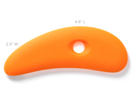 Xiem Rib Silicone Clay Tools / Soft, Various Sizes - Image 7