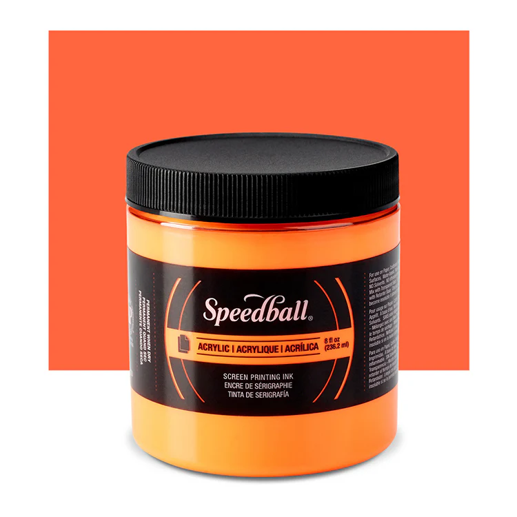 Speedball Acrylic Screen Printing Inks Various Colors 8oz - Image 21