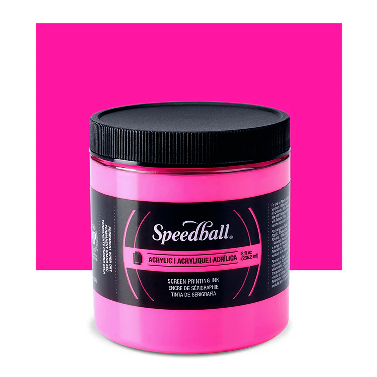 Speedball Acrylic Screen Printing Inks Various Colors 8oz - Image 22