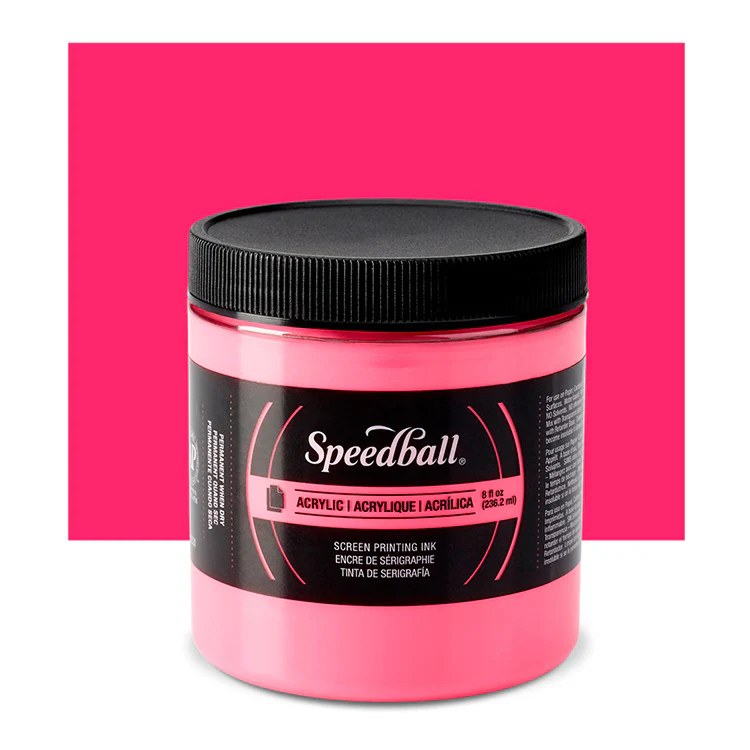 Speedball Acrylic Screen Printing Inks Various Colors 8oz - Image 23