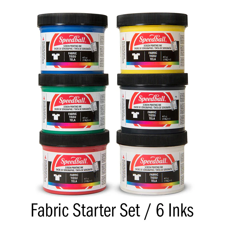 Speedball Fabric Starter Sets 4 or 6 Inks - Image 6