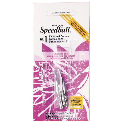Speedball Lino Cutter Replacement Blades No. 1-6 - Image 3