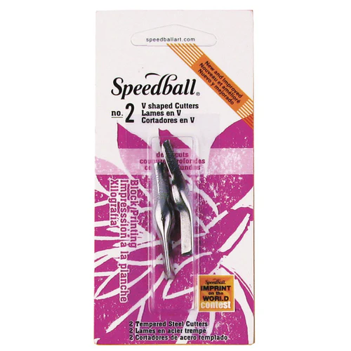 Speedball Lino Cutter Replacement Blades No. 1-6 - Image 4